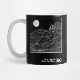 Enjoy the Silence - Depeche Mode / Minimal Graphic Artwork Mug